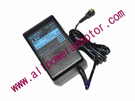 Sony AC Adapter (Sony) AC Adapter 5V-12V 4.5V 0.5A, 4.0/1.7mm, UK 3P Plug, New