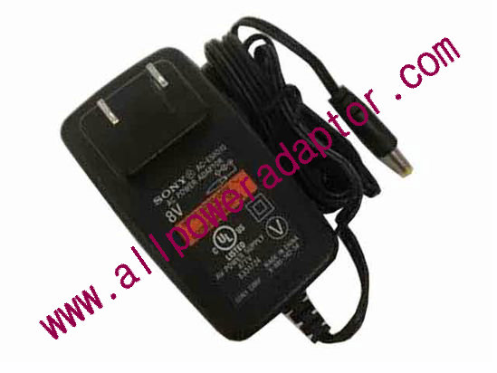 Sony AC Adapter (Sony) AC Adapter 5V-12V 8V 1A, 4.8/1.7mm, US 2P Plug