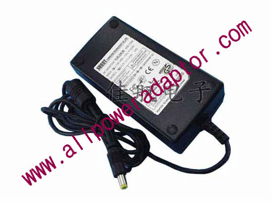 Sunny STD-1204 AC Adapter 5V-12V 12V 4A, 5.5/2.1mm, C14, New