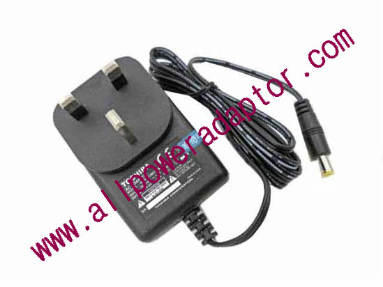 Toshiba AC Adapter (Toshiba) AC Adapter 5V-12V 12V 1.5A, 5.0/3.0mm WP, UK 3P Plug, New