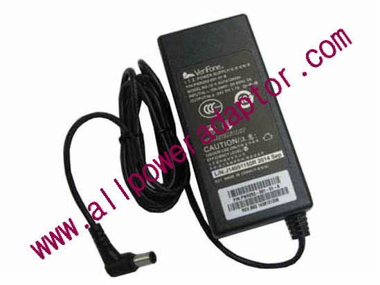 VeriFone AU1412403n AC Adapter 24V 1.7A, Barrel WP, C14, New