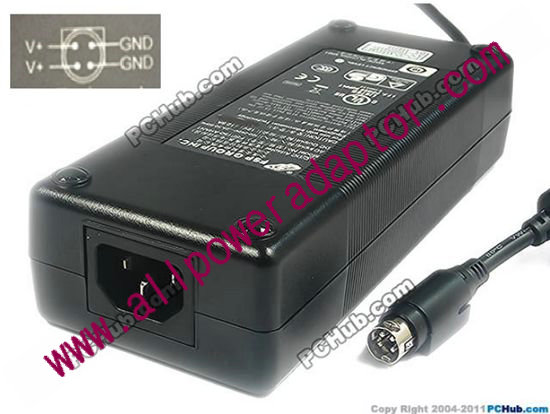 FSP Group Inc FSP150-AHAN1 AC Adapter 5V-12V 12V 12.5A, 4-Pin p34=V, C14