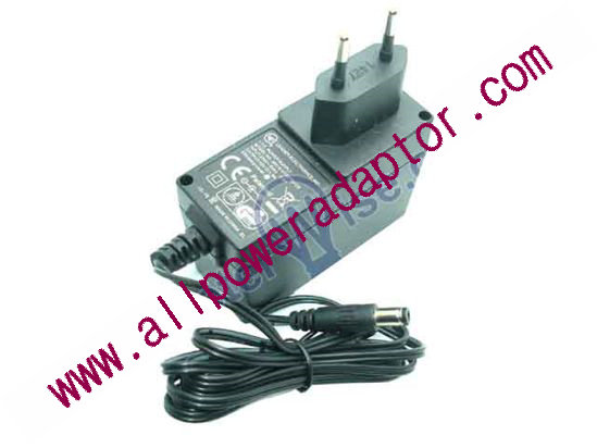 LEI / Leader MH18-V120150-C5 AC Adapter 5V-12V 12V 1.5A 5.5/2.5mm, EU 2-Pin Plug, New