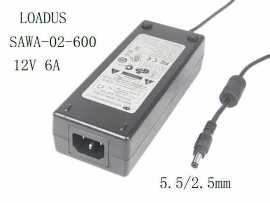 *Brand NEW*5V-12V AC Adapter LOADUS SAWA-02-600 POWER Supply