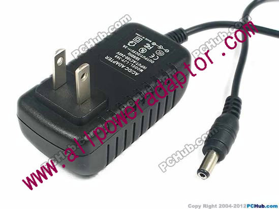 AOK LJY-369 AC Adapter 5V-12V 5V 2A 10W, 2.1/5.5mm, US Pluge