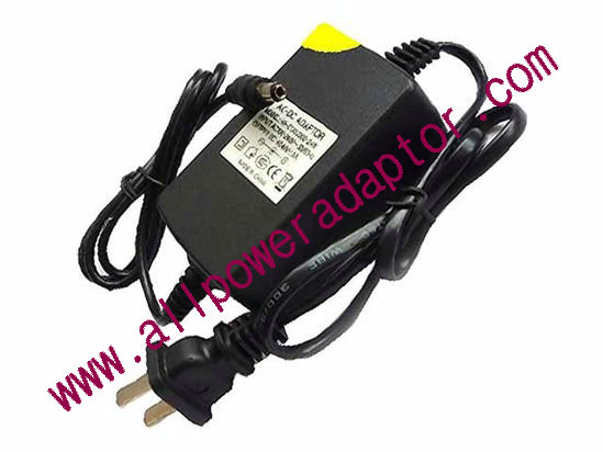 AOK For Casio AC Adapter 5V-12V 12V 1.5A, 5.0/3.0mm With Pin, US Wire 2-Pin, New