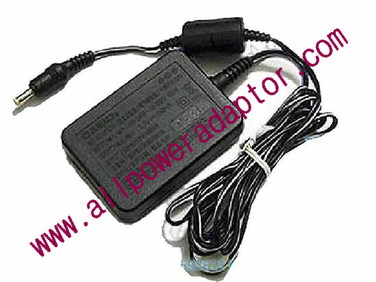 Casio AC To DC (Casio) Camera- AC Adapter 5.3V 0.65A, 4.7/1.7mm, 2-Prong, New