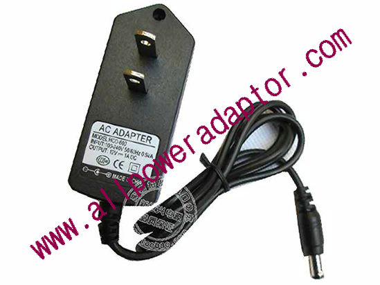 AOK Other Brand AC Adapter 5V-12V 9V 1A, 3.5/1.35mm, US 2-Pin, New, 31