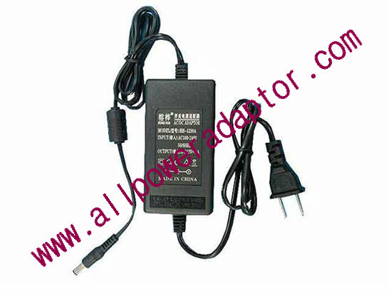 OEM Power AC Adapter - Compatible RH-1230A, 12V 3A, 4.0/1.7mm, Wired 2-Pin, New