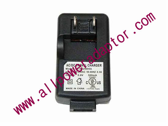 OEM Power AC Adapter - Compatible TC-58U5005A, 5V 0.5A, USB Port, US 2-Pin, New