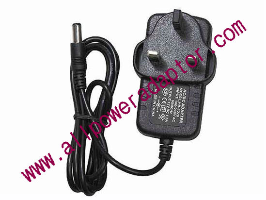 OEM Power AC Adapter - Compatible HR-1220, 12V 1.5A 5.5/2.1mm, UK 3-Pin, New