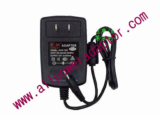OEM Power AC Adapter - Compatible JN10-1220, 12V 2A 2.5/0.7mm, US 2-Pin, New