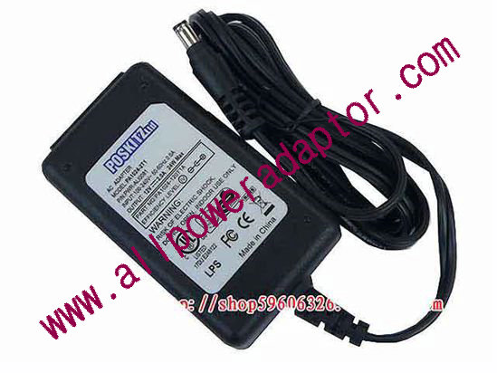 OEM Power AC Adapter - Compatible PA1024-2T1, 12V 2A, UK 3-Pin, New