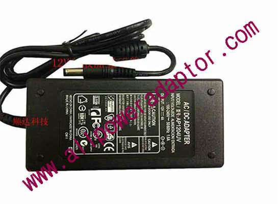 AOK OEM Power AC Adapter - Compatible AP1204UV, 12V 4A 5.5/2.1mm, C14, New