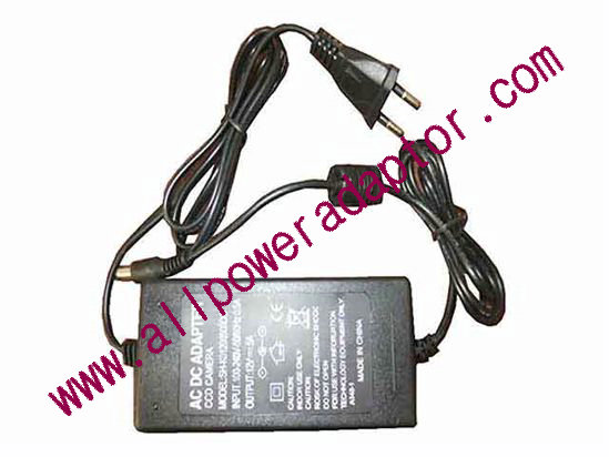 OEM Power AC Adapter - Compatible SH-K01200500OC, 12V 5A 5.5/2.5mm, EU 2-Pin, New