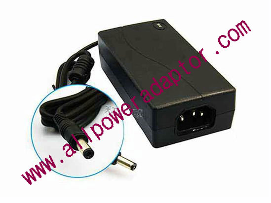 OEM Power AC Adapter - Compatible HQ-60W-12V, 12V 5A, C14, New