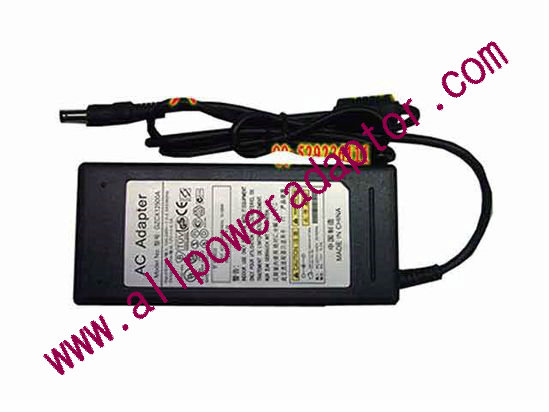 OEM Power AC Adapter - Compatible GZCX12500A, 12V 6A 5.5/2.5mm, 3-Prong, New