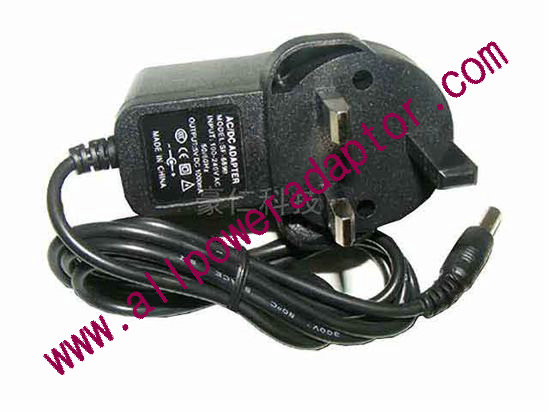 OEM Power AC Adapter - Compatible SF-689B, 5V 1A 5.5/2.1mm, UK 3-Pin, New