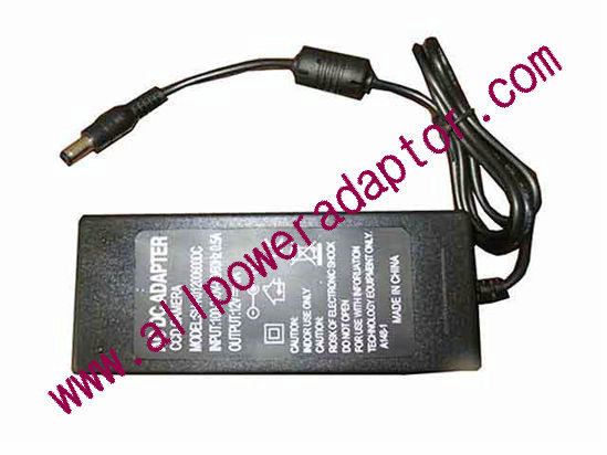 OEM Power AC Adapter - Compatible SH-K01200600DC, 12V 6A 5.5/2.5mm, C14, New