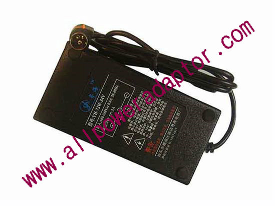 OEM Power AC Adapter - Compatible YH-72W-24V, 24V 3A, 3 Pin Din, C14, New