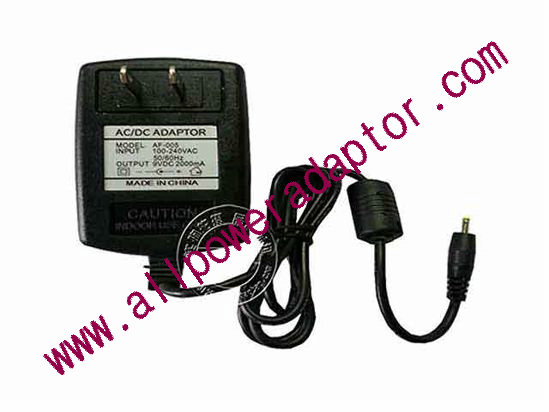 AOK OEM Power AC Adapter - Compatible AF-005, 9V 2A 2.5/0.7mm, US 2-Pin, New