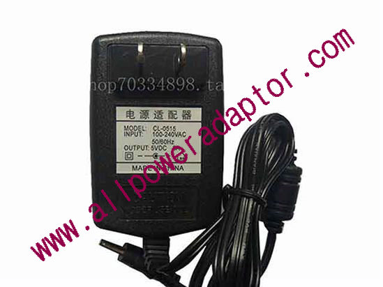 OEM Power AC Adapter - Compatible CL-0515, 5V 3A 5.5/2.1mm, US 2-Pin, New