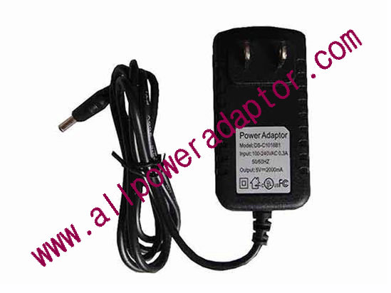 OEM Power AC Adapter - Compatible DS-C1018B1, 5V 2A 2.5/0.7mm, US 2-Pin, New