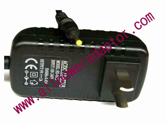 OEM Power AC Adapter - Compatible HD-0920, 9V 2A 2.5/0.7mm, US 2-Pin, New - Click Image to Close