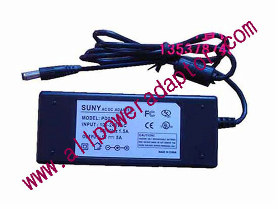 OEM Power AC Adapter - Compatible PD05-05, 5V 5A 5.5/2.5mm, C14, New