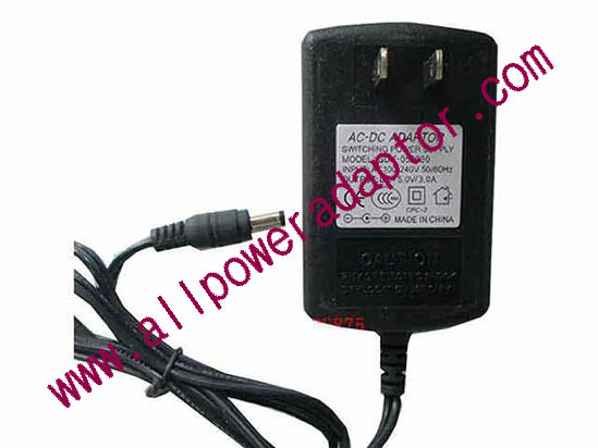 OEM Power AC Adapter - Compatible SDK-050030, 5V 3A, US 2-Pin, New