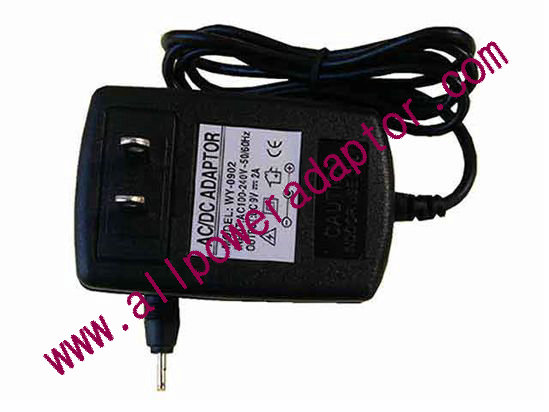 OEM Power AC Adapter - Compatible WY-0902, 9V 2A 2.5/0.7mm, US 2-Pin, New