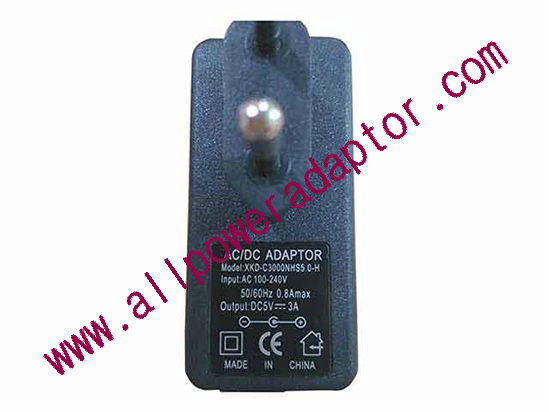 OEM Power AC Adapter - Compatible XKD-C3000NHS5.0-H, 5V 3A EU 2-Pin, New