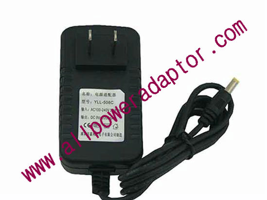 OEM Power AC Adapter - Compatible YLL-508C, 9V 2A 4.0mm, US 2-Pin, New