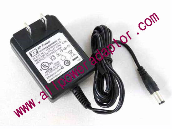 XP Power VEB10US12-US AC Adapter 5V-12V 12V 0.83A, 5.5/2.5mm, US 2P