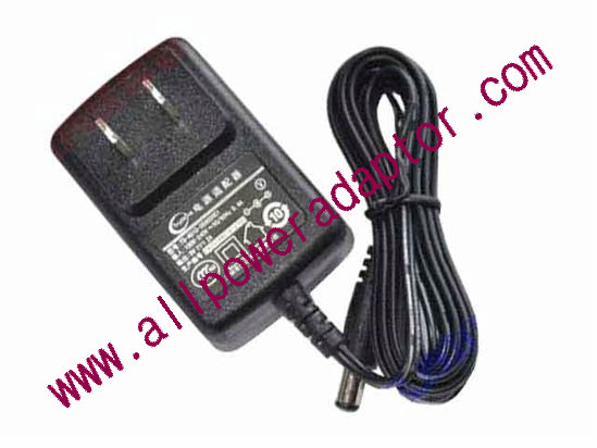 Trythink TS-A010-050020C1 AC Adapter 5V-12V 5V 2A, 5.5/2.5mm, US 2P Plug