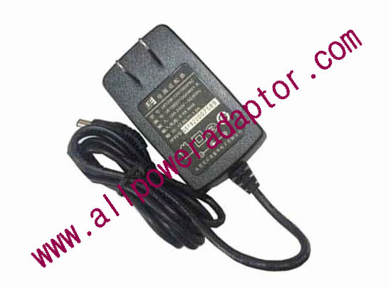 UE UE12W-120100SPAC AC Adapter 5V-12V 12V 1A, 5.5/2.1mm, US 2P Plug, New