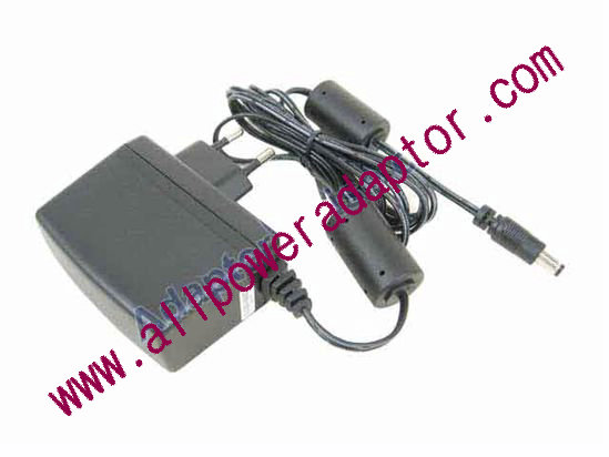 UMEC UP0181B-12PE AC Adapter 5V-12V 12V 1.5A, 5.5/2.5mm, EU 2P Plug, New