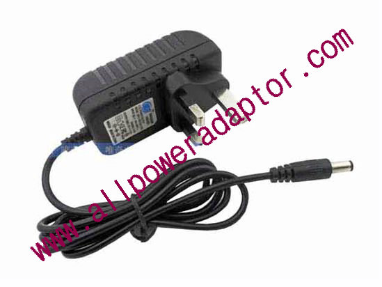WEEQU WEEQU-1215 AC Adapter 5V-12V 12V 1.5A, 5.5/2.5mm, UK 3P Plug, New