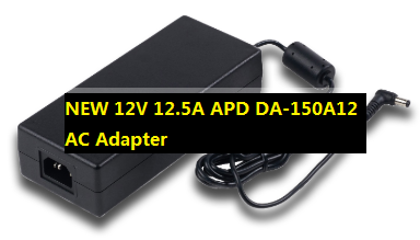 *Brand NEW* APD DA-150A12 12V 12.5A AC Adapter - Click Image to Close
