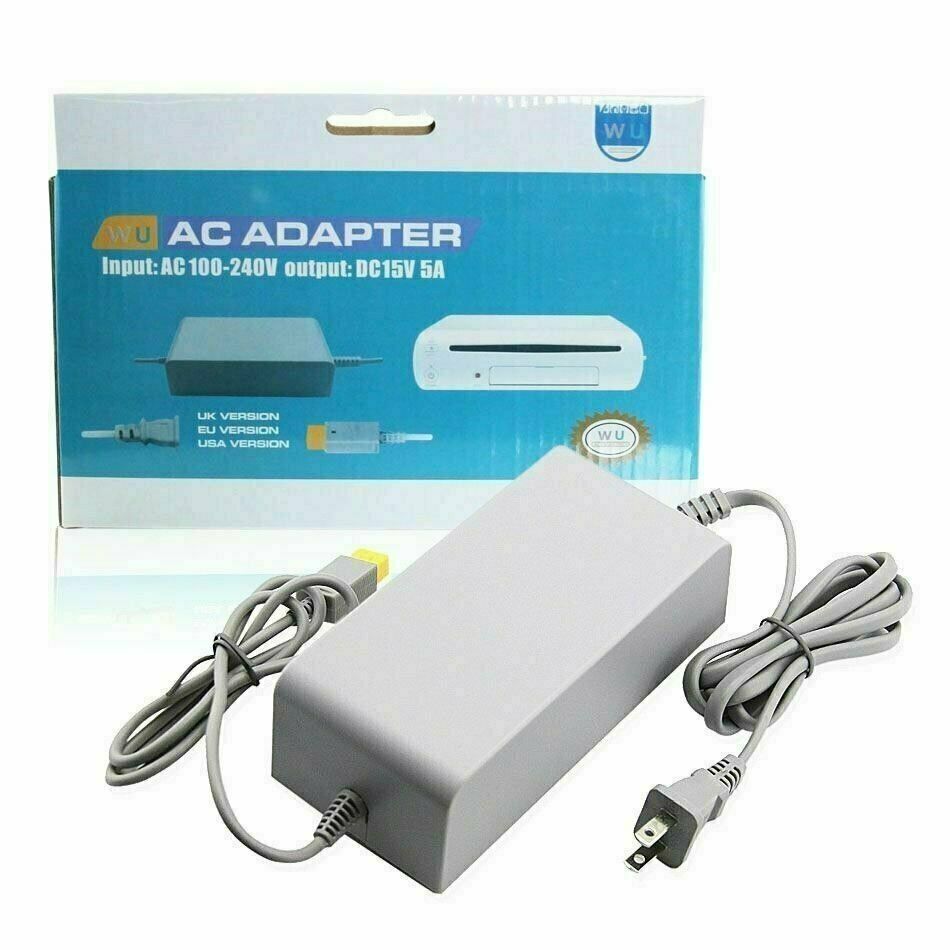 *Brand NEW* Nintendo Wii U Console Charger Wall Adapter AC Adapter System Power Supply