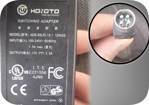 *Brand NEW*Original HOIOTO ADS-65LSI-12-1 12042G 12V 3.5A AC Adapter Power Supply