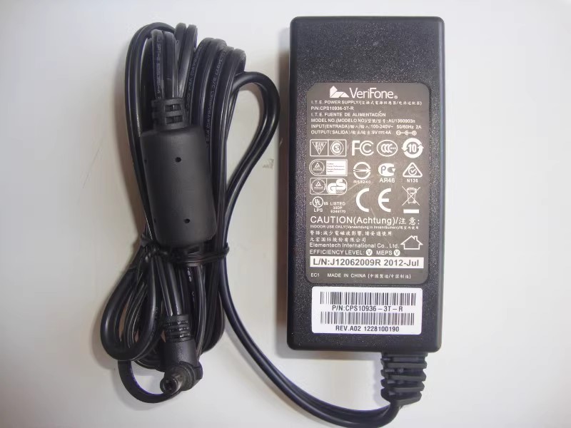 *Brand NEW*9V 4A AC ADAPTER Verifone Au-7992n AU1360903n CPS10936-3T-R Power Supply