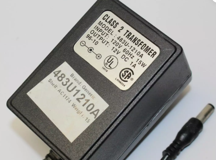 *Brand NEW*Generic Class 2 Transformer Output 12V DC 1A AC Adapter 483U-1210A Power Supply