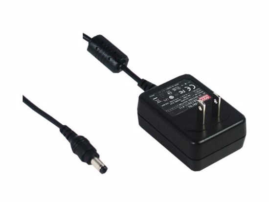 *Brand NEW*5V-12V AC ADAPTHE Mean Well GS12U05 POWER Supply