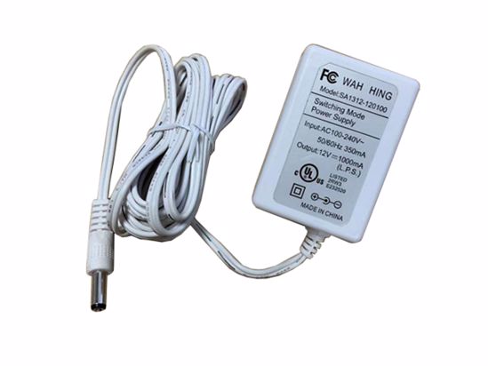 *Brand NEW*5V-12V AC ADAPTHE WAH HING SA1312-120100 POWER Supply