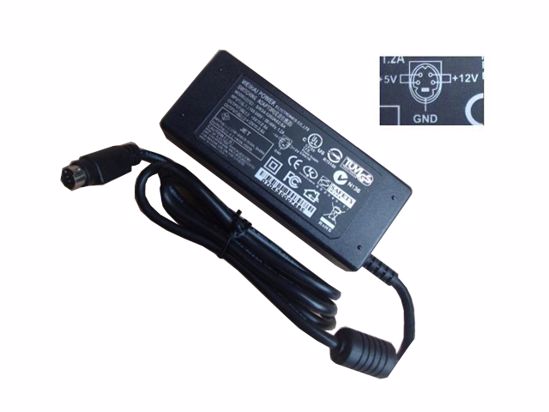 *Brand NEW*5V-12V AC Adapter Weikai SW34-1202A02-S4 POWER Supply