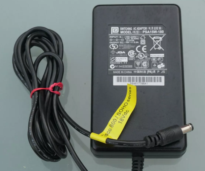 *Brand NEW*Cisco PSA15W-180 18V 0.8A AC Adapter Cisco 800 Series Power Supply Charger