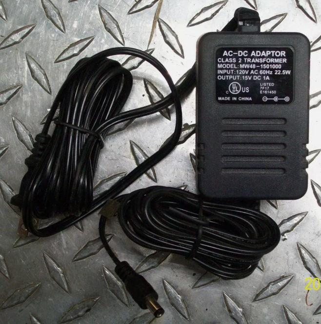 *Brand NEW*MW48-1501000 15VDC 1A AC/DC ADAPTER CLASS 2 TRANSFORMER POWER SUPPLY
