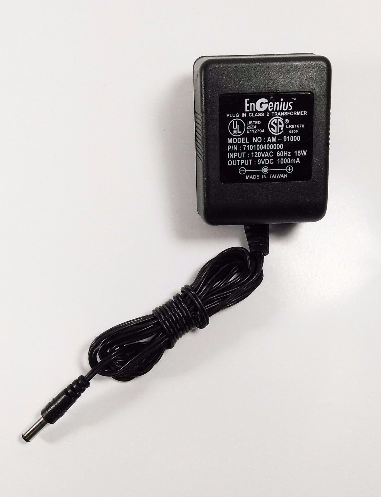 NEW 9V 1A EnGenius AM-91000 710100400000 AC Power Adapter