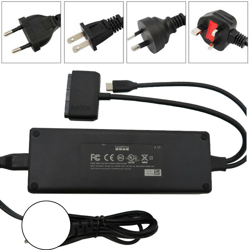 GoPro AC Adapter Power Supply For GoPro Hero 5 Hero 6 GoPro 5 / 6 Modified Item: No MPN: Does Not Apply Co